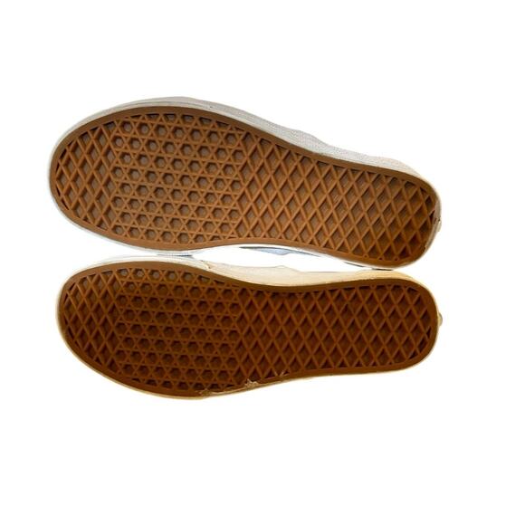 VANS CLASSIC SLIP-ON - Black Perforated Leather Women 8 Men 6.5 - Picture 10 of 16